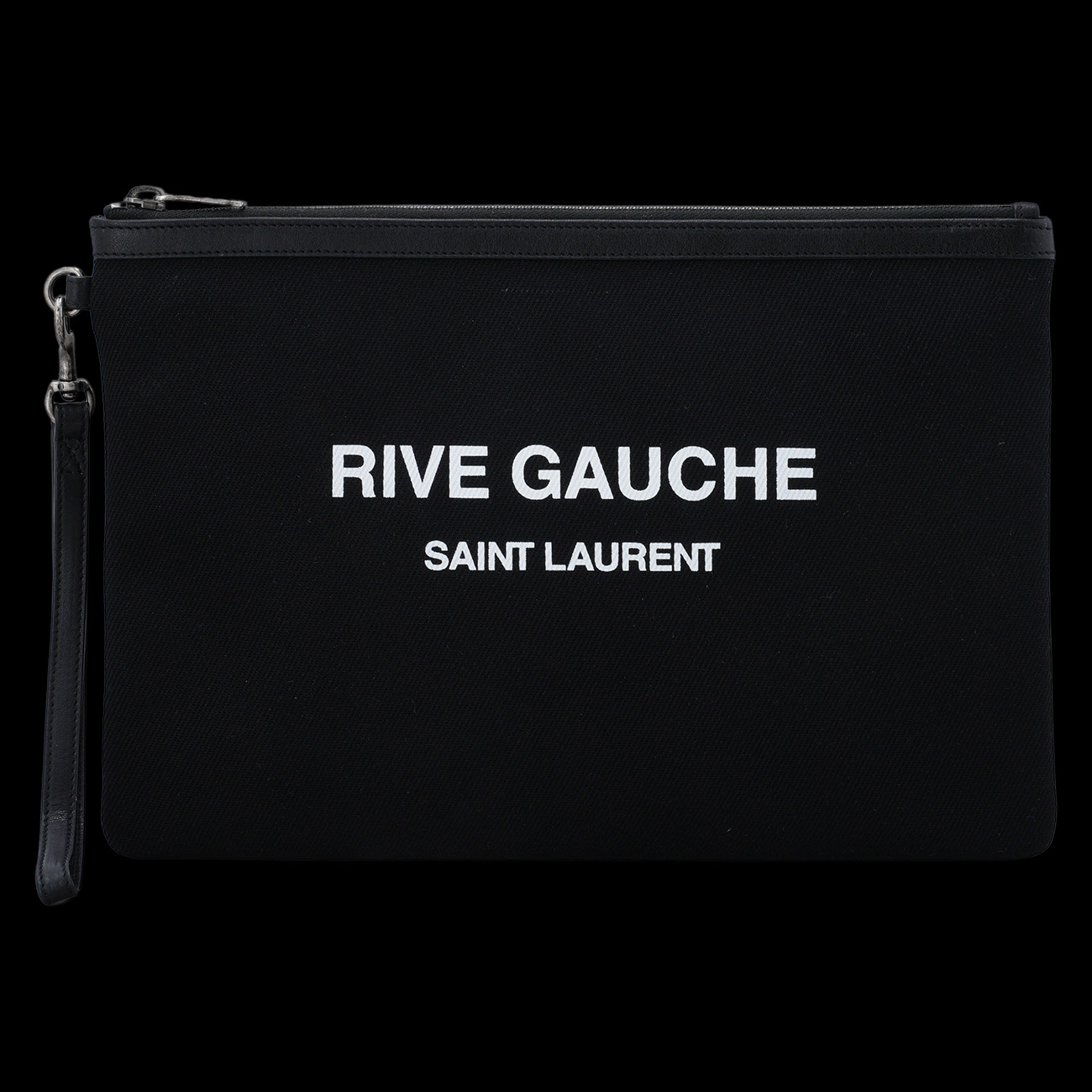 Yves Saint Laurent(USED)생로랑 581369 패브릭 리브고쉬 클러치